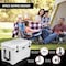 Serenelife Portable Cooler Box - Holds Up to 63 Cans, Keeps Ice Up to 5 Days, Heavy-Duty 75-Quart (White) SLCB75 - alternate 3